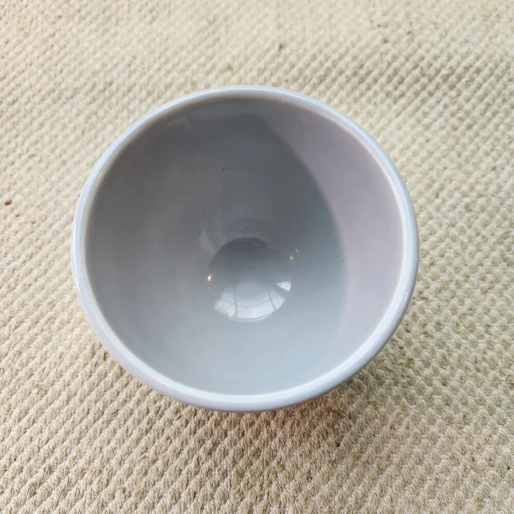 Vintage Fiesta Single Egg Cup Gray FIESTAWARE 1950s Grey Homer Laughlin